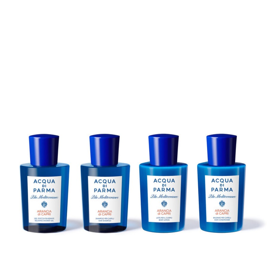 Acqua di Parma Set Corpo | Arancia Di Capri Bath Routine Blu Mediterraneo | Acqua Di Parma